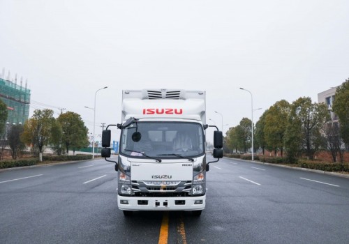 五十鈴M100藍牌4米2冷藏車